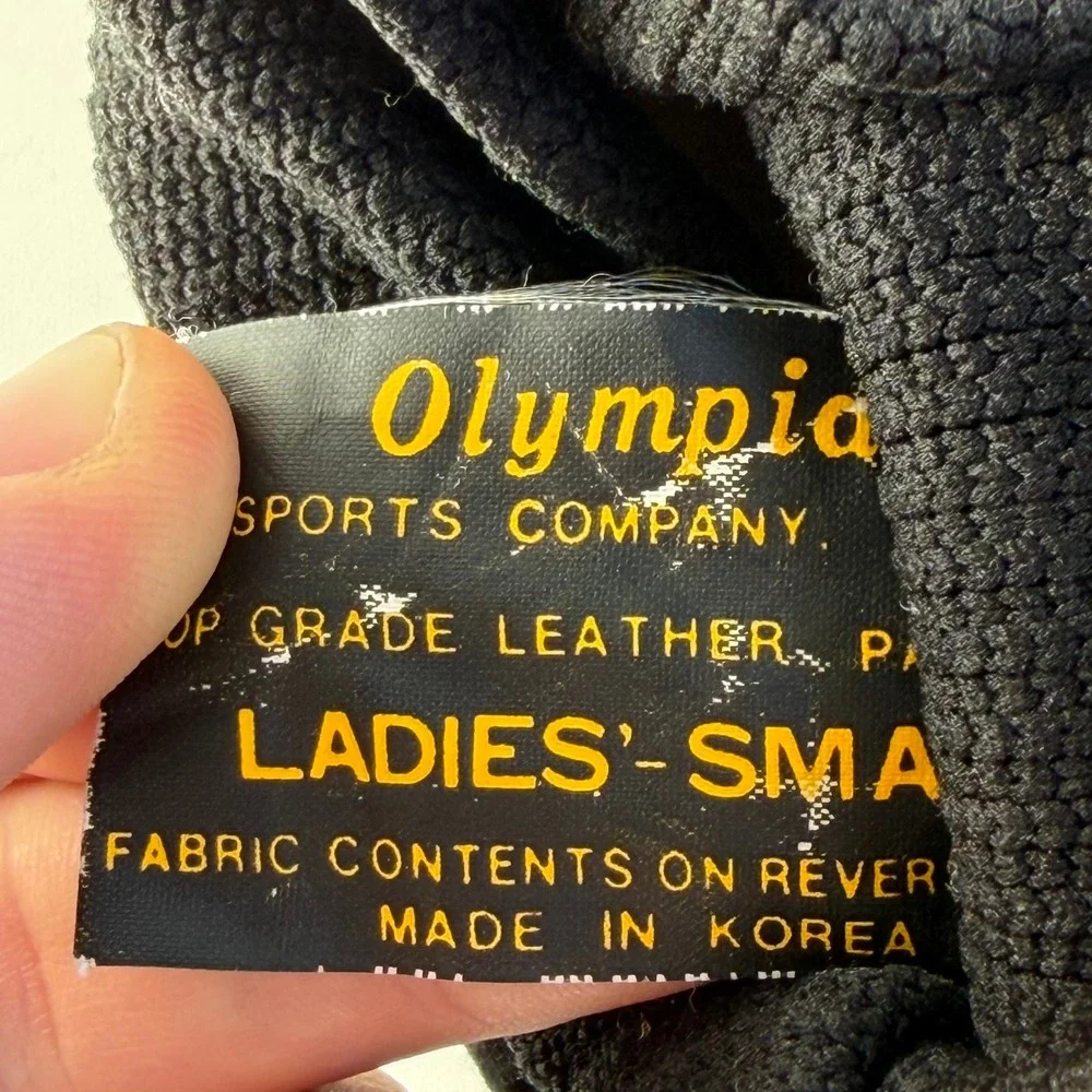 Olympia Gore-Tex Gloves Women Small Black Ski Snow Winter Vintage Insulated